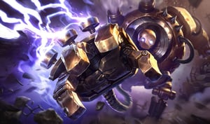 This is the Avatar Image for the Blitzcrank (League of Legends) AI Voice and Text to Speech Generator